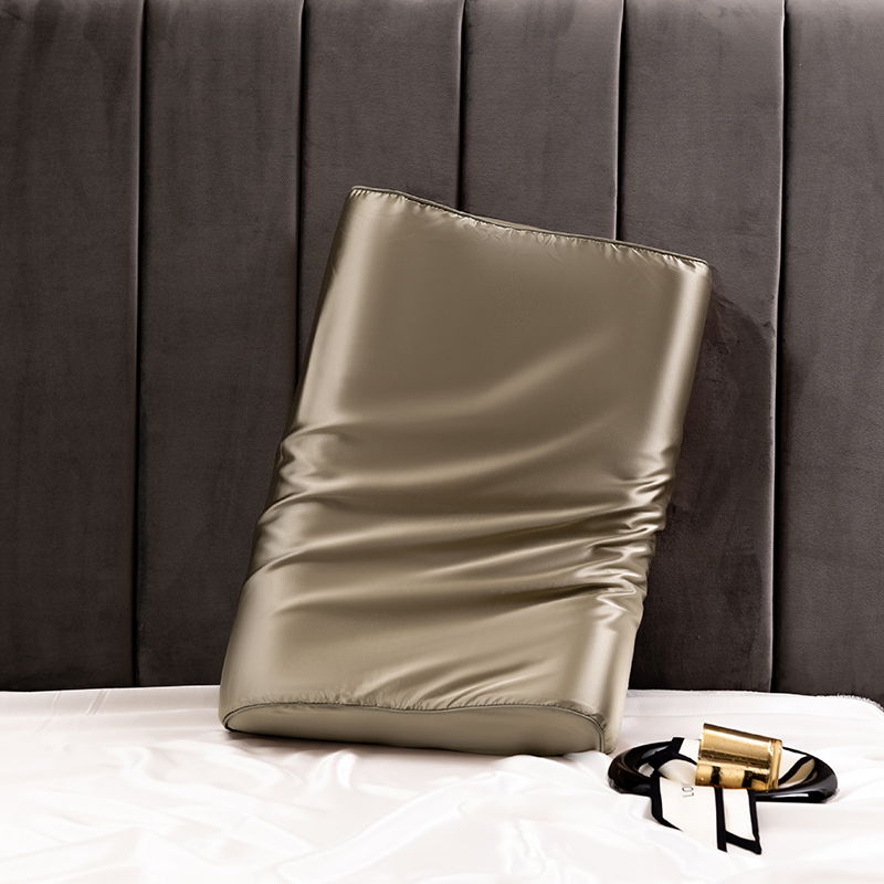 Satin Silk Pillowcase Hair Skin - ปลอกหมอนผ้าซาตินสำหรับหมอนเมมโมรี่โฟมและหมอนยางพารา ปลอกหมอนแบบเรียบ ปกป้องเส้นผมและผิวหนัง ปลอกหมอนตกแต่ง ขนาด 30x50