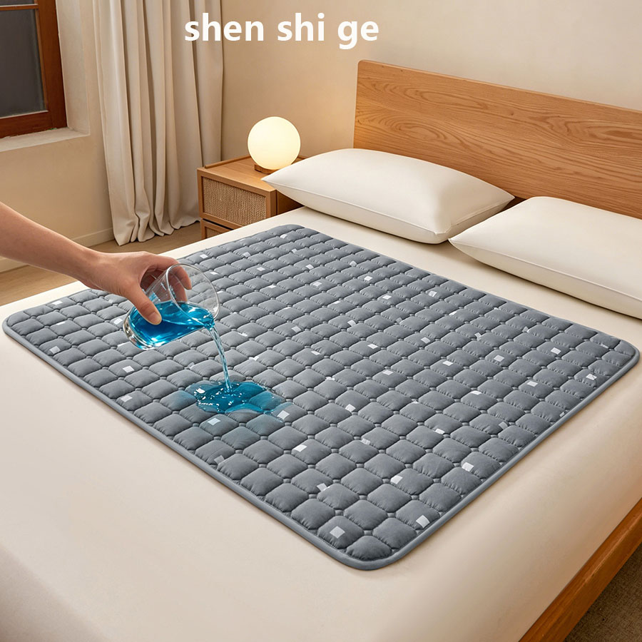 Waterproof Mattress Protector Breathable - ผ้าคลุมที่นอนกันน้ำแบบควิลท์ ป้องกันแบคทีเรีย ระบายอากาศได้ดี ใช้งานได้หลากหลาย สำหรับเตียงเดี่ยวและเตียงคู่