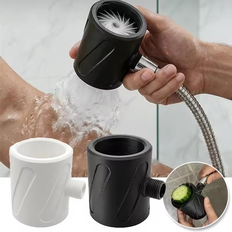 High Pressure Shower Head Handheld - หัวฉีดอาบน้ำสำหรับผู้ชาย แรงดันสูง ทำความสะอาดได้อย่างเต็มประสิทธิภาพ พร้อมฟังก์ชันนวด อุปกรณ์ล้างเท้าสุนัขและแมวแบบ 2