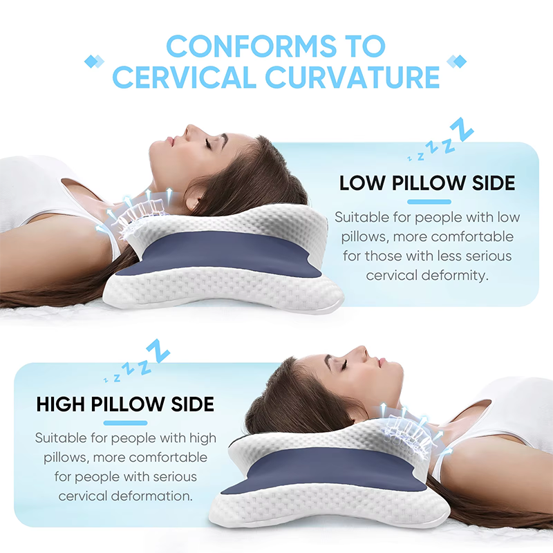 หมอนรองคอเมมโมรี่โฟม ดีไซน์พิเ - Anti Snore Contour Pillow บทวิจารณ์และราคา