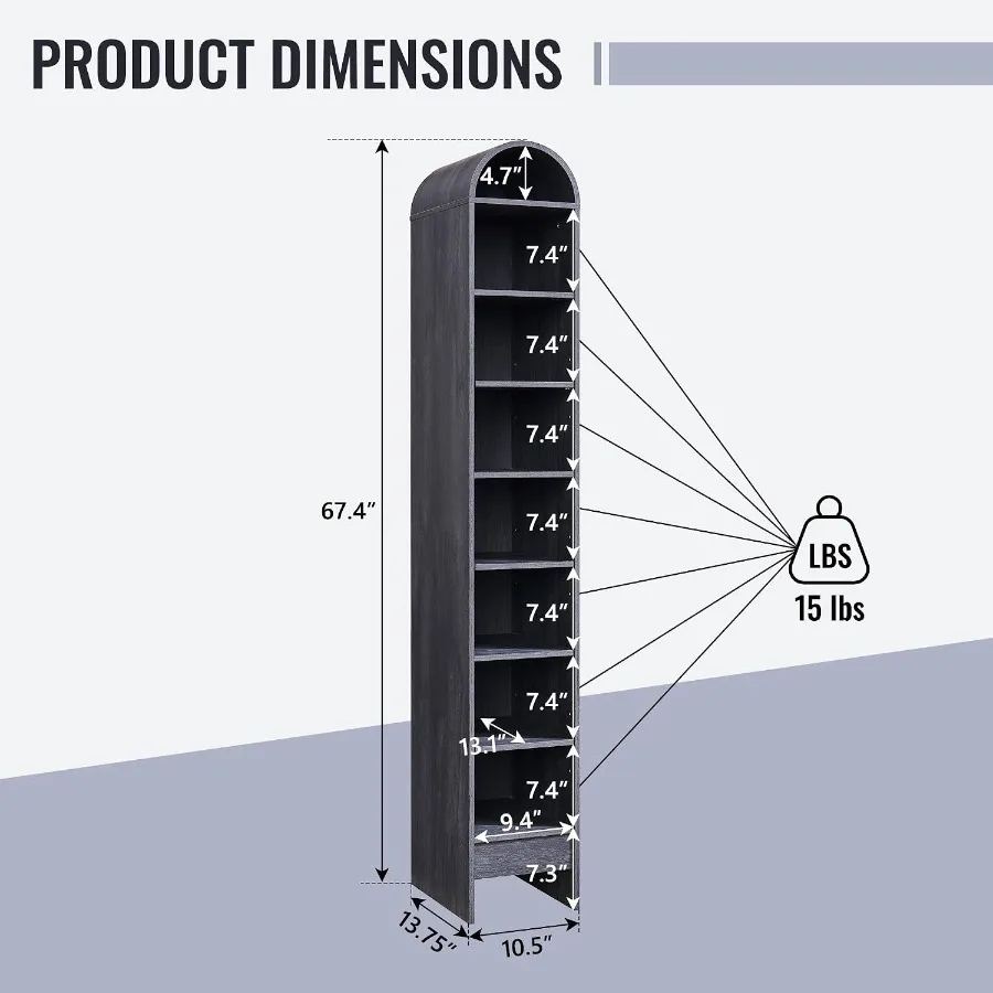 ตู้เก็บของในห้องน้ำทรงโค้งสูง  - Storage & Organization บทวิจารณ์และราคา