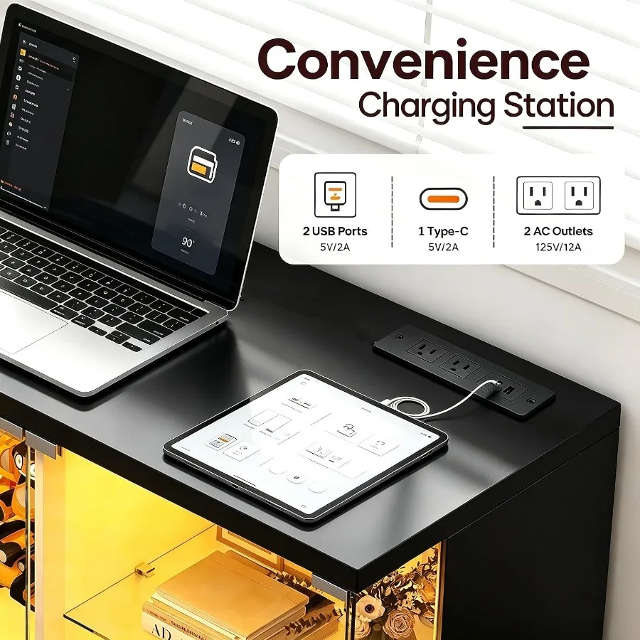 ตู้โชว์สำหรับห้องนั่งเล่น กระจ - Lighting บทวิจารณ์และราคา