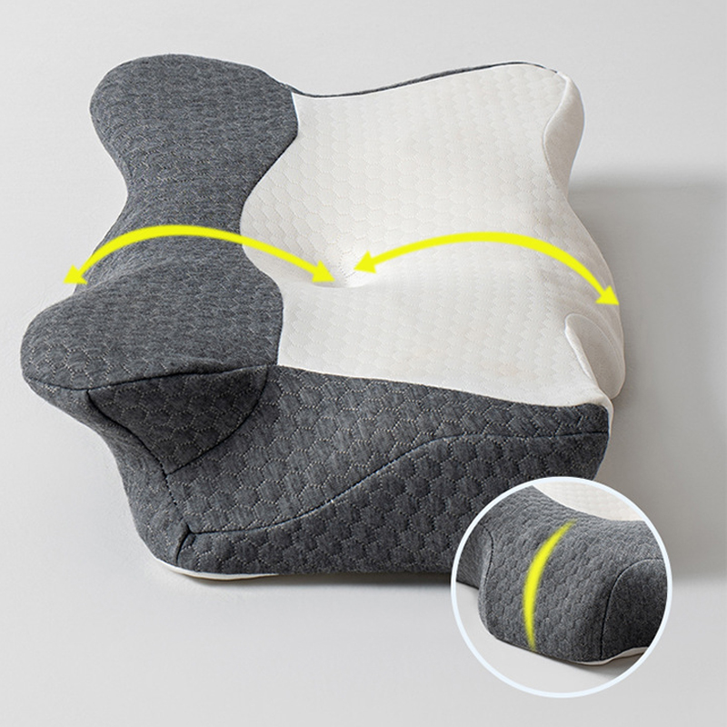 หมอนรองคอเมมโมรี่โฟมรุ่นใหม่ปี - Memory Foam Orthopedic Pillow Neck Pain บทวิจารณ์และราคา