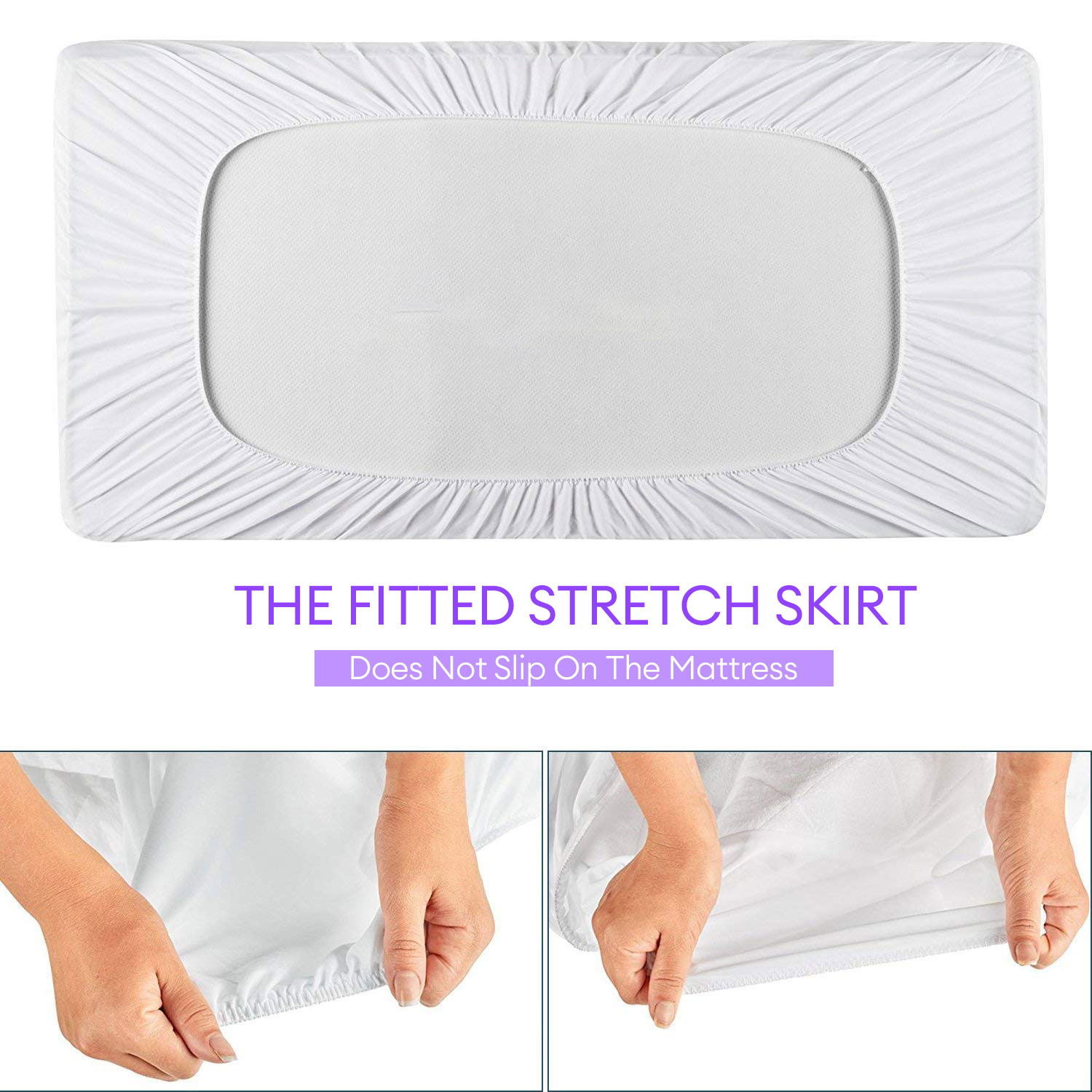 ผ้าคลุมที่นอนกันน้ำสำหรับเตียง - Waterproof Mattress Protector Breathable บทวิจารณ์และราคา