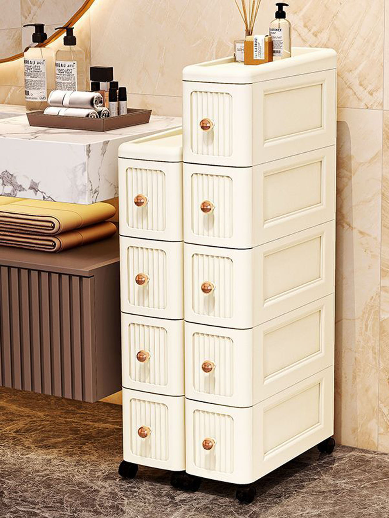 ตู้เก็บของแบบมีช่องว่างกว้าง 1 - Storage & Organization บทวิจารณ์และราคา