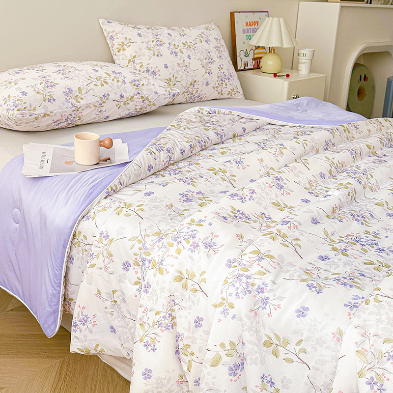 ผ้าห่มลายดอกไม้สำหรับคนนอนร้อน - Cooling Blanket Hot Sleepers บทวิจารณ์และราคา
