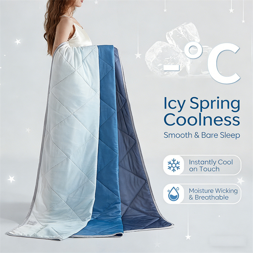 ผ้าห่มเย็นสำหรับผู้ที่นอนร้อน  - Cooling Blanket Hot Sleepers บทวิจารณ์และราคา